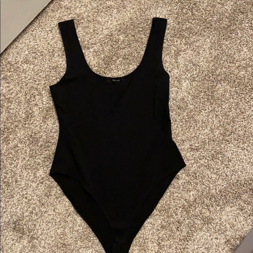 Basic Black Bodysuit